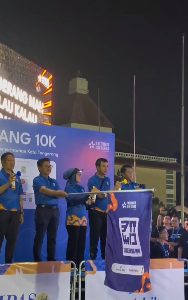 3000 Peserta Ramaikan Tangerang 10K, Wali Kota Sachrudin Apresiasi Peningkatan Partisipasi
