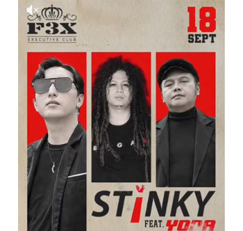 18 September 2026 Band Stinky Siap Guncang Panggung F3X Club Bandung – Jangan Sampai Terlewat